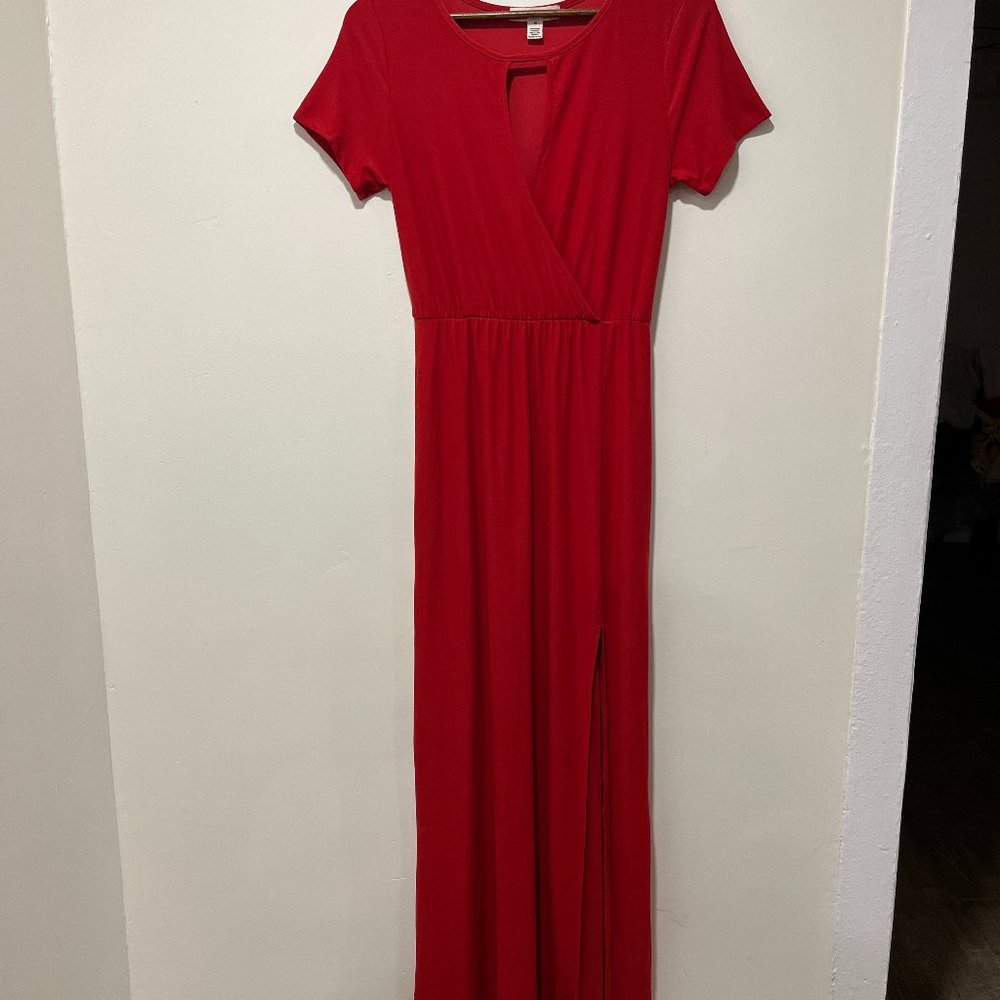 Eye Candy Red Maxi Dress